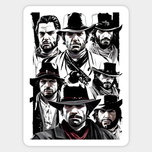 Red Dead Redemption - Posse Up!!! Sticker